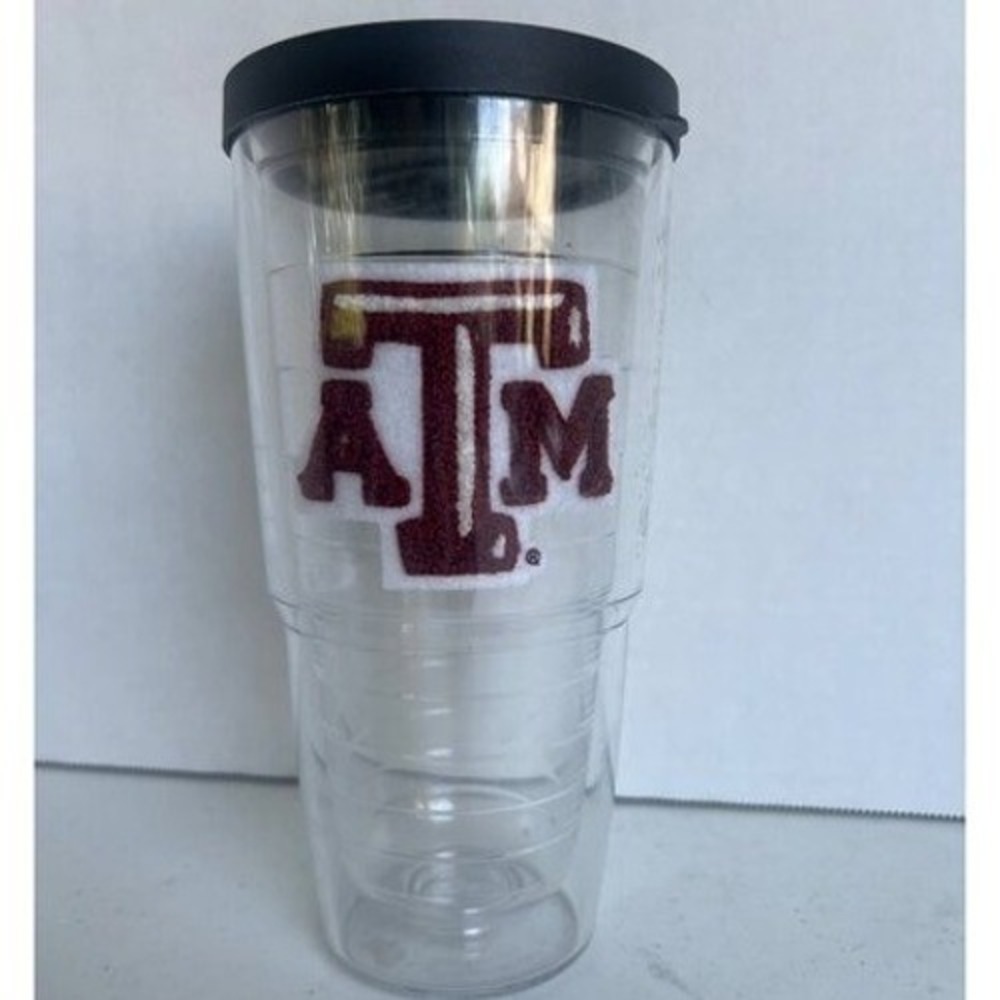 Texas A&M‎ Insulated Tumbler 24oz Black Lid